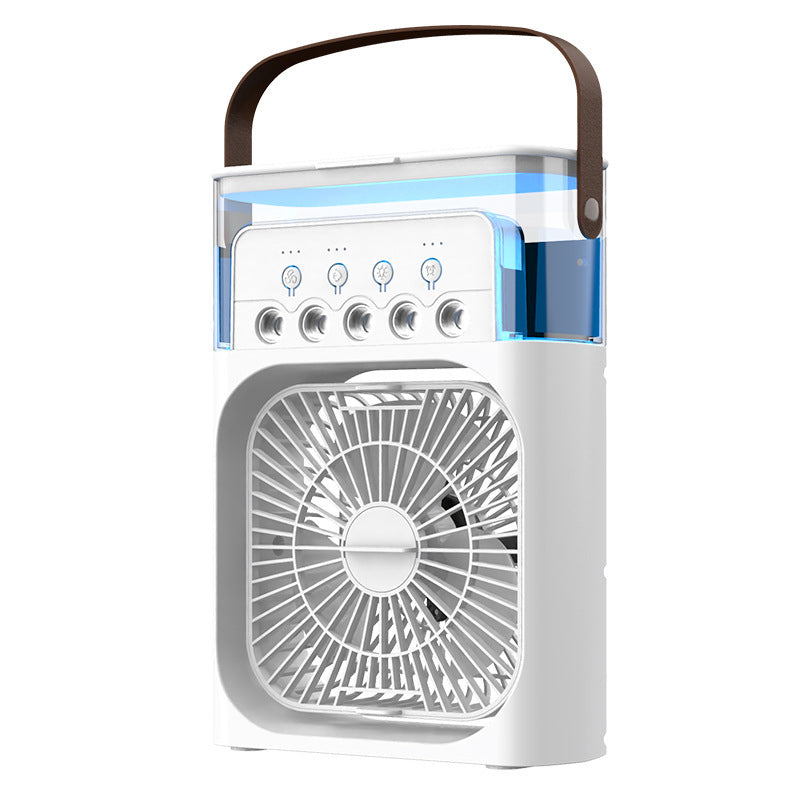 Portable USB Desk Fan with Humidifier
