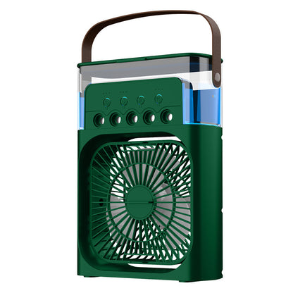 Portable USB Desk Fan with Humidifier